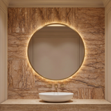 French Gold Travertine Modular Stone Mosaic