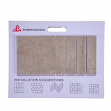 Caesar Grey Limestone Mix Pattern Tile