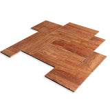 Red Travertine French Pattern Tile