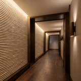 Beige Travertine Linear Strip Stone Mosaic