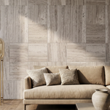 Grey Wood Vein Modular Stone Mosaic