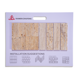 French Gold Travertine Mix Pattern Tile