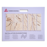 Sofitel Gold Marble Mix Pattern Tile