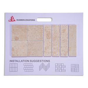 German Beige Limestone Mix Pattern Tile