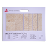 German Beige Limestone Mix Pattern Tile