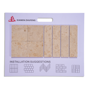 German Beige Limestone Mix Pattern Tile