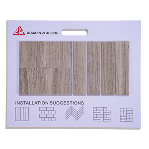 Grey Wood Vein Limestone Mix Pattern Tile