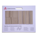 Athens Beige Wood Vein Mix Pattern Tile