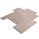 Yellow Fossil Limestone French Pattern Paver