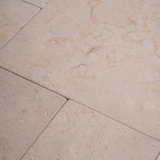 Yellow Fossil Limestone French Pattern Paver