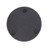 Black Slate Round Serving Tray